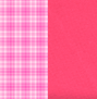 Pink Plaid with Bubble Gum